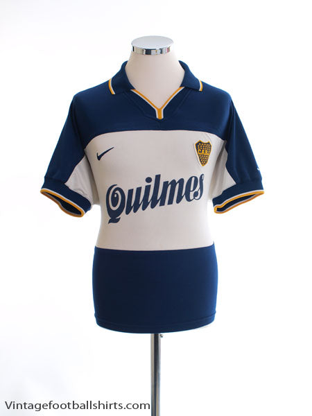 1998-99 Boca Juniors Away Shirt XL Football Shirt