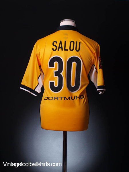 1998-99 Borussia Dortmund Home Shirt Salou #30 M Football Shirt