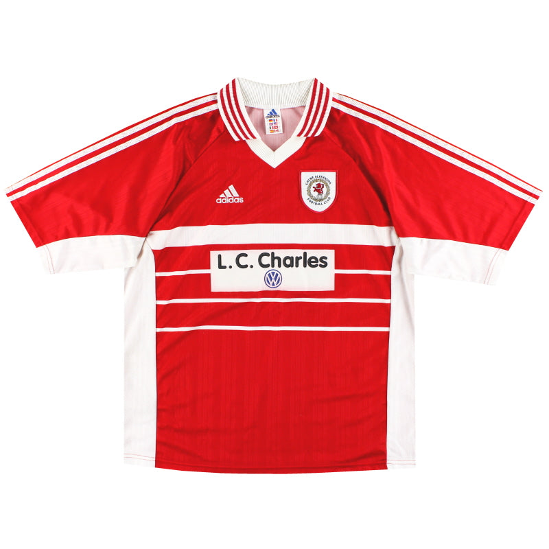 1998-99 Crewe Alexandra adidas Home Shirt XL Football Shirt