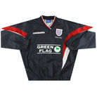 1998-99 England Umbro Lightweight Drill Top XL Training Top