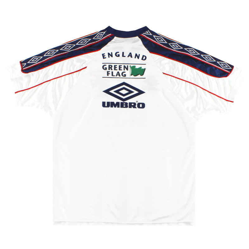 ヴィンテージ イングランド トレーニング シャツ 1998 アンブロ 1998-99 England Umbro Training Shirt L | Vintage Football Shirts
