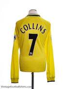 1998-99 Everton Player Issue Third Shirt Collins #7 L/S *Mint* XL Football Shirt