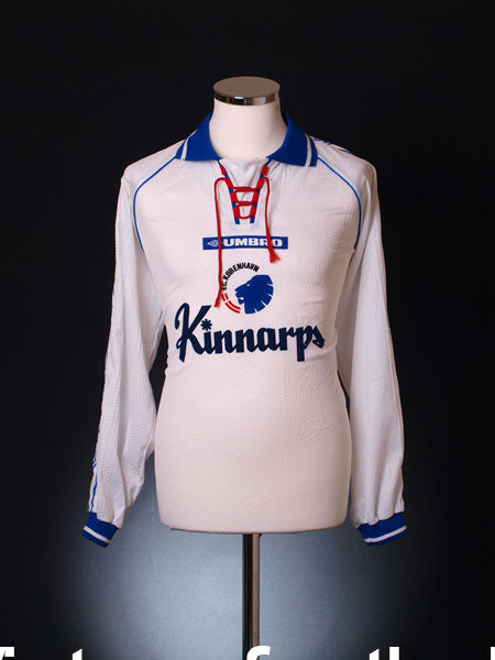 1998-99 FC Copenhagen Home Shirt L/S M Football Shirt