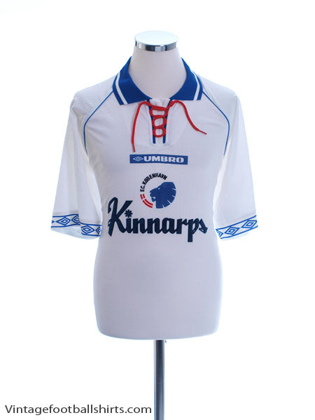 1998-99 FC Copenhagen Home Shirt L Vintage Football Shirts