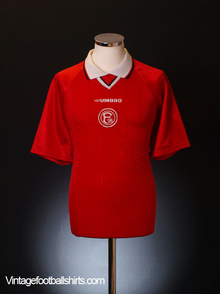 1998-99 Fortuna Dusseldorf Home Shirt L Football Shirt