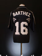 1998-99 France Goalkeeper Shirt Barthez #16 M Football Shirt