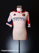 1998-99 Genoa Away Shirt L Football Shirt
