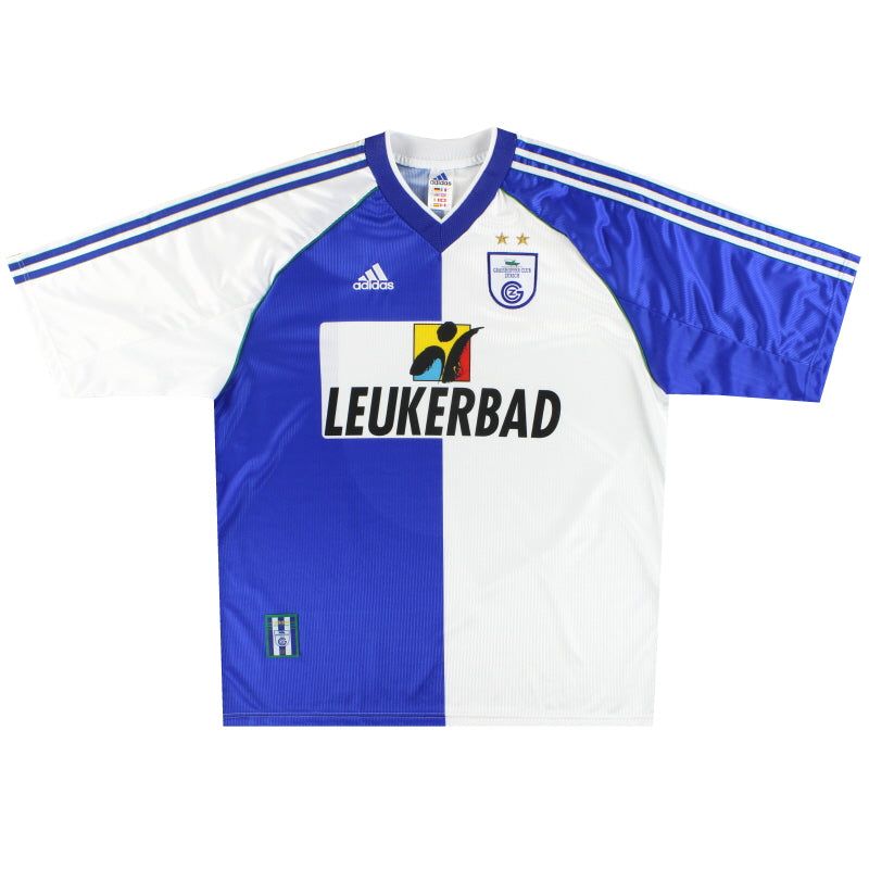 1998-99 Grasshoppers adidas Home Shirt *Mint* XL Football Shirt