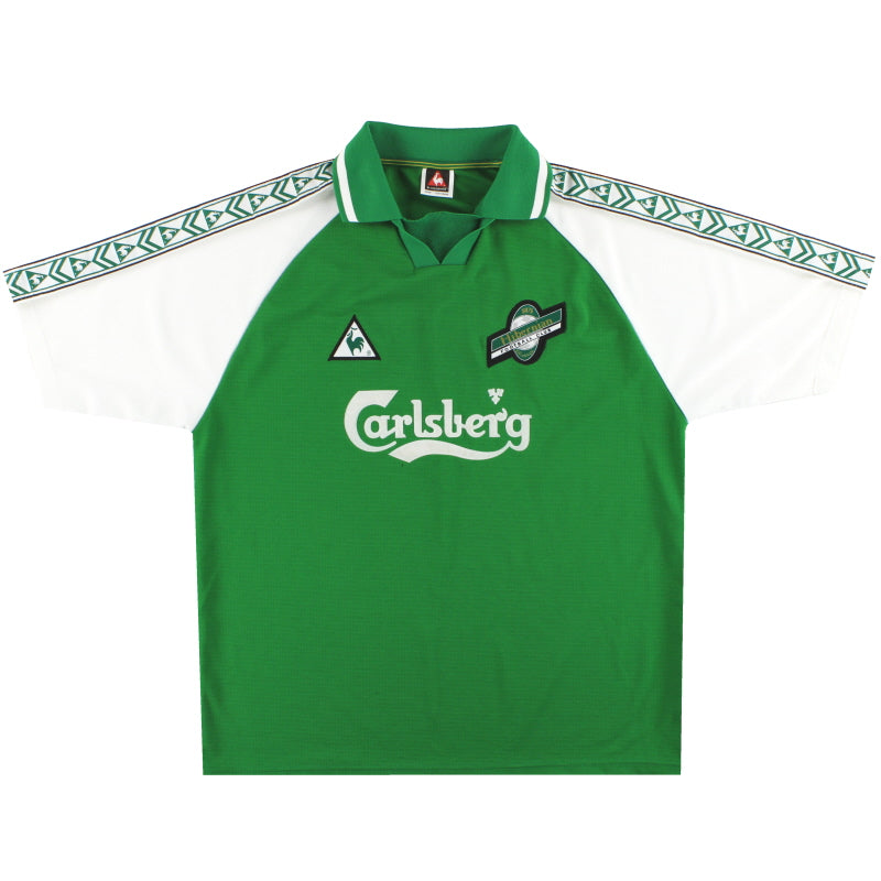 1998-99 Hibernian Le Coq Sportif Home Shirt L Football Shirt