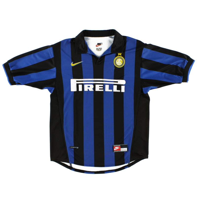 1998-99 Inter Milan Nike Home Shirt XL | Vintage Football Shirts