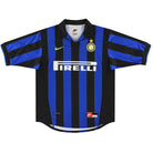 1998-99 Inter Milan Nike Home Shirt M Football Shirt