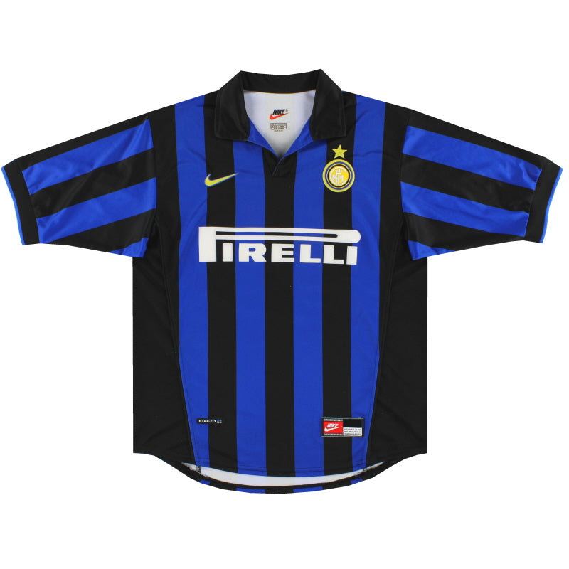 1998-99 Inter Milan Nike Home Shirt Ronaldo #9 L | Vintage