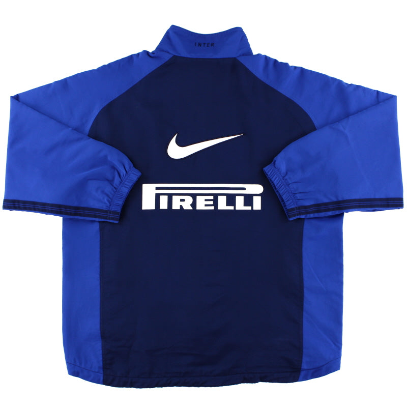 1998-99 Inter Milan Nike Track Jacket L | Vintage Football Shirts