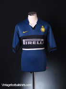 1998-99 Inter Milan Third Shirt L Football Shirt