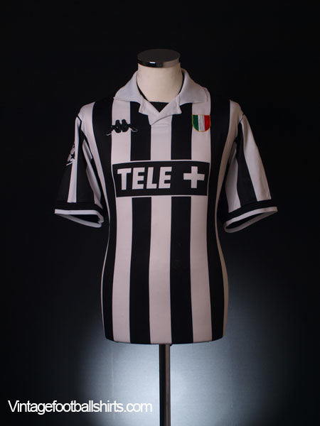 1998-99 Juventus Champions League Home Shirt M Vintage Football