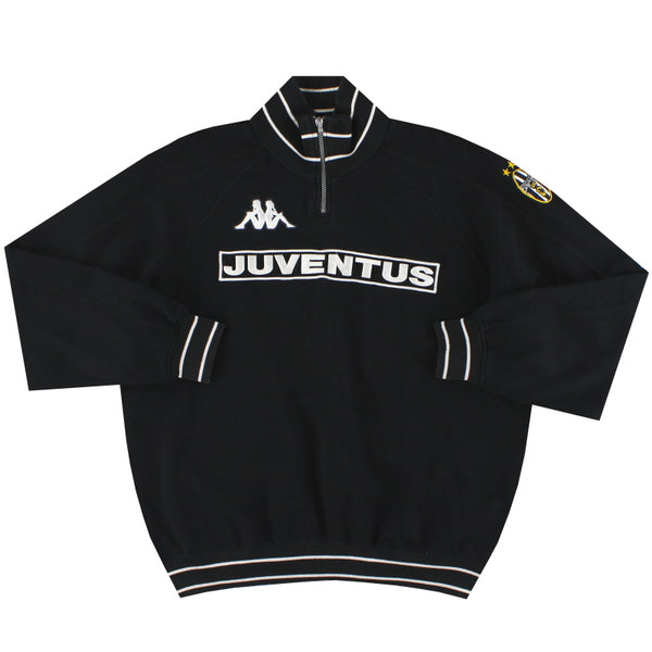 1998-99 Juventus Kappa 1/4 Zip Training Top XL | Vintage Football