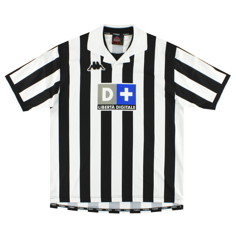 1998-99 Juventus Kappa Home Shirt *Mint* XL Football Shirt