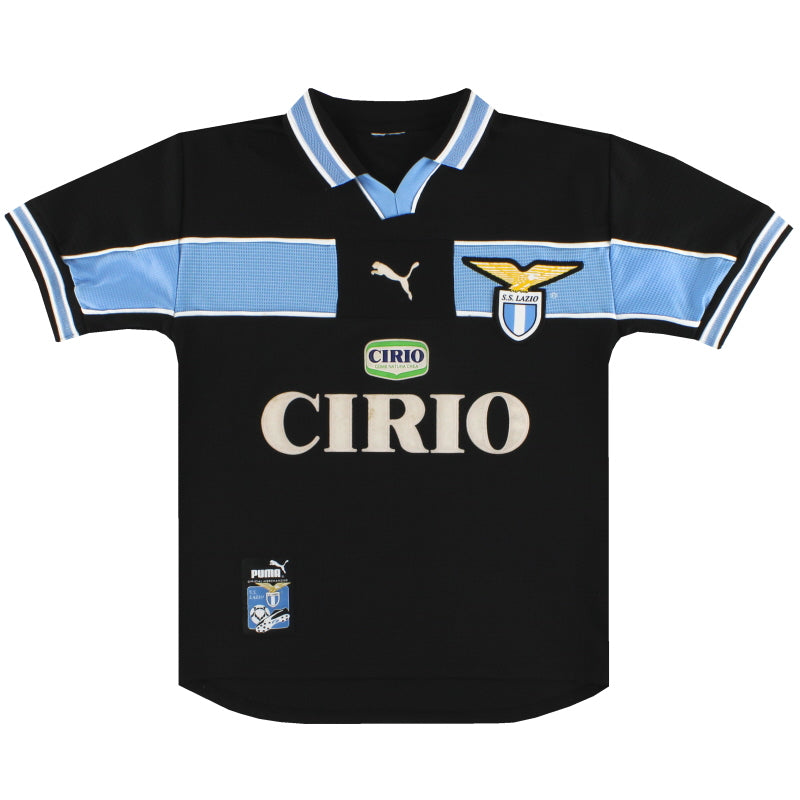 1998-99 Lazio Puma Away Shirt L.Boys Football Shirt
