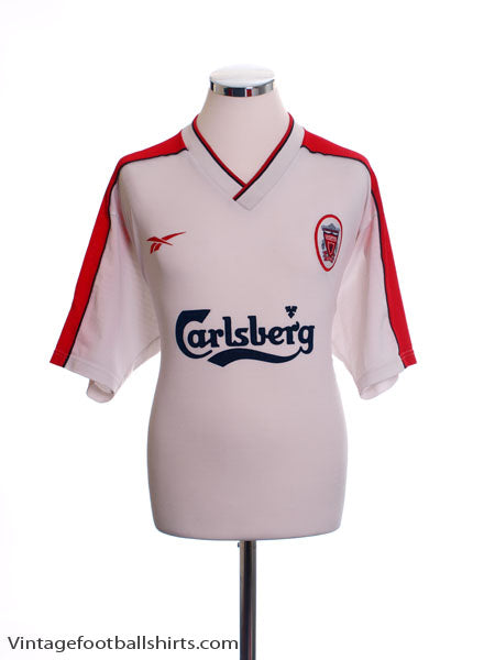 1998-99 Liverpool Away Shirt S Football Shirt
