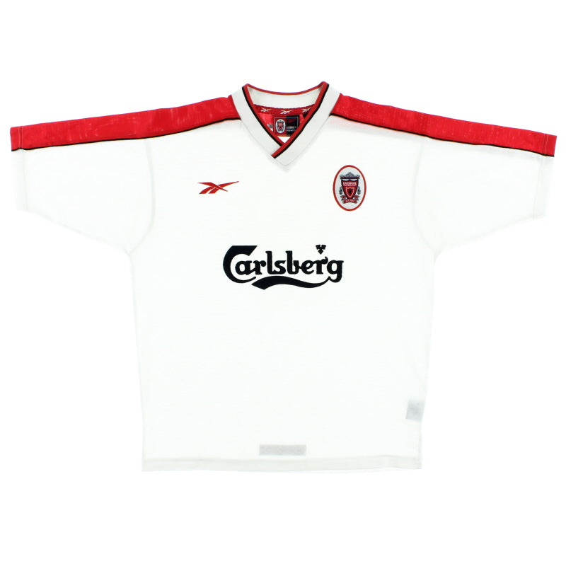 1998-99 Liverpool Reebok Away Shirt M Football Shirt