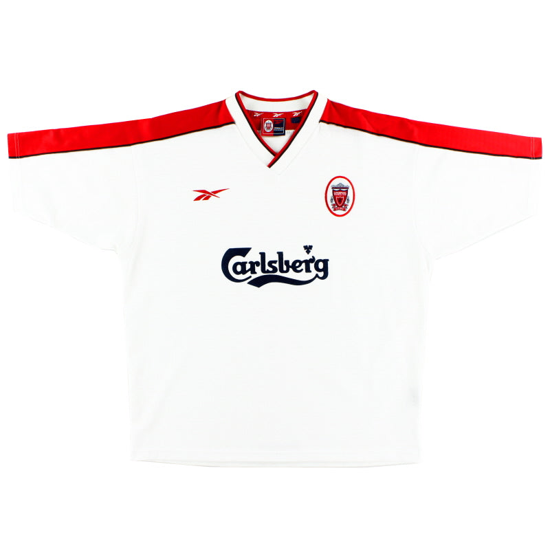 1998-99 Liverpool Away Shirt Owen #10 Y | Vintage Football Shirts