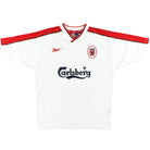 1998-99 Liverpool Reebok Away Shirt M Football Shirt