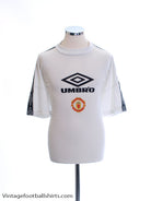 1998-99 Manchester United Umbro Training Shirt L Training Shirt