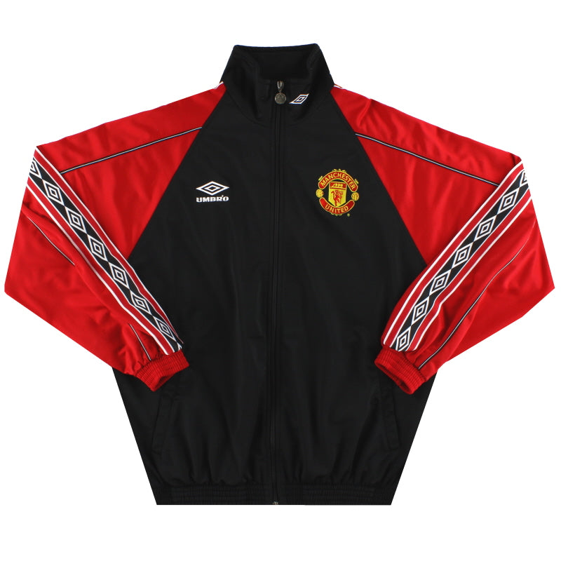 1998-99 Manchester United Umbro Track Jacket L Jacket
