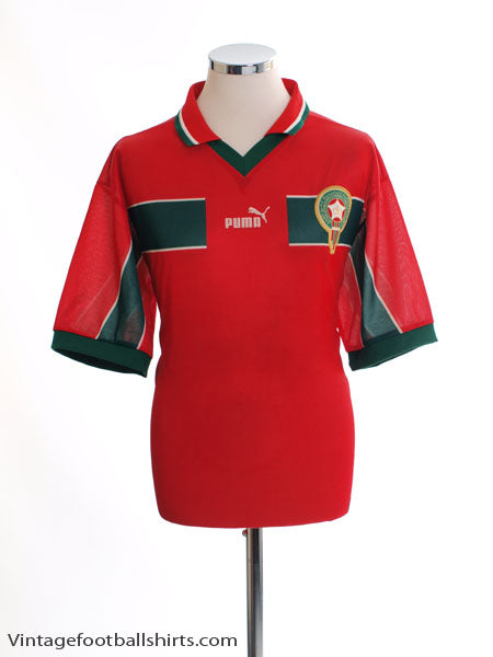 1998-99 Morocco Home Shirt L Football Shirt