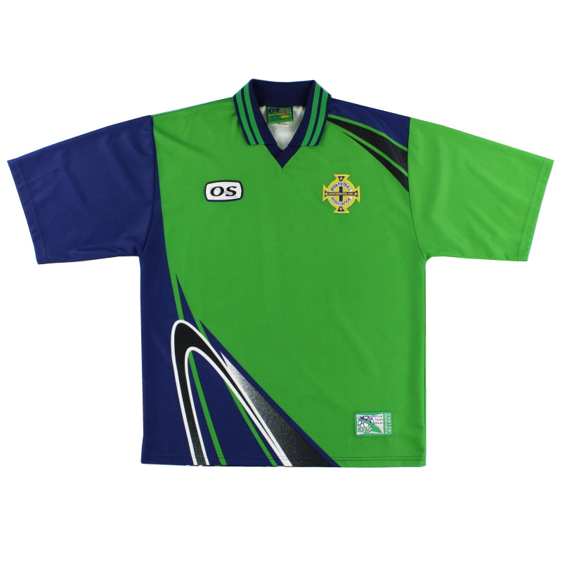 1998-99 Northern Ireland Home Shirt L Football Shirt