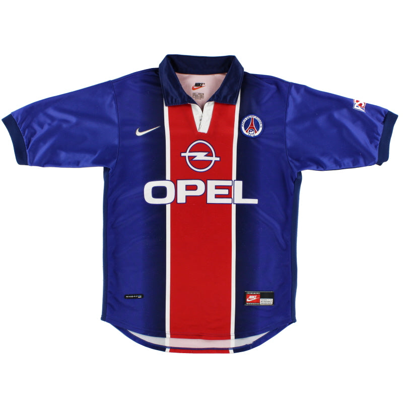1998-99 Paris Saint-Germain Nike Home Shirt M Football Shirt