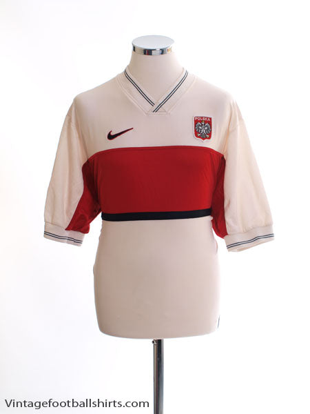 1998-99 Poland Home Shirt XL Football Shirt