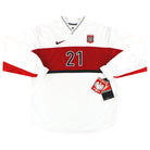1998-99 Poland Nike Player Issue Home Shirt #21 *w/tags* XL Football Shirt