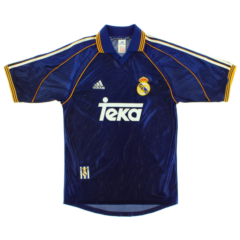 1998-99 Real Madrid Third Shirt S Football Shirt