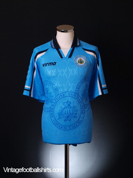 1998-99 San Marino Home Shirt XL Football Shirt
