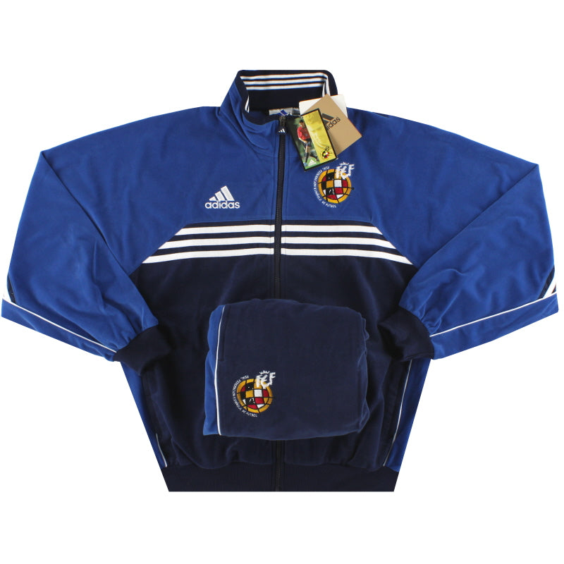 1998-99 Spain adidas Tracksuit *w/tags* S/M Tracksuit