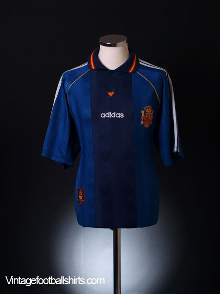 1998-99 Spain Prototype Away Shirt L Football Shirt