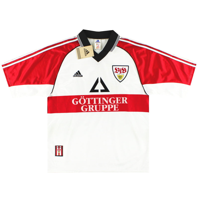 1998-99 Stuttgart adidas Home Shirt *w/tags* L Football Shirt