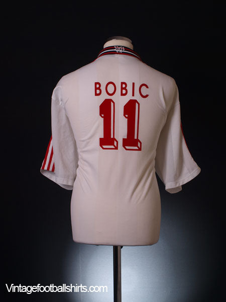 1998-99 Stuttgart Home Shirt Bobic #11 XXL Football Shirt