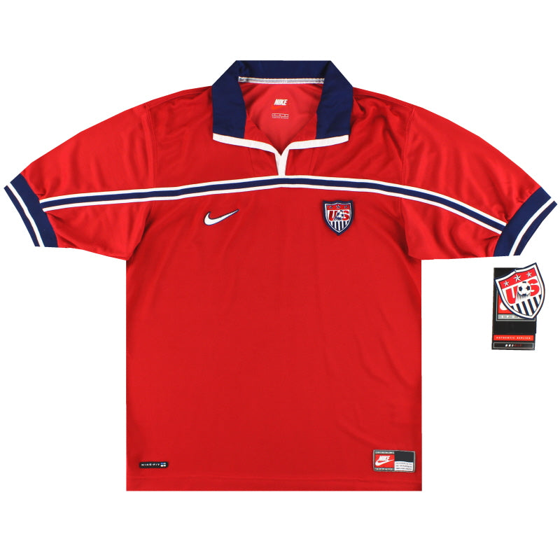 1998-99 USA Nike Away Shirt *w/tags* M Football Shirt