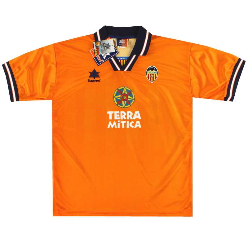バレンシア 98-99 ホーム luanvi ルアンビ ユニフォーム 1998-99 Valencia Luanvi Away Shirt *w/tags* XL 7002 | Vintage