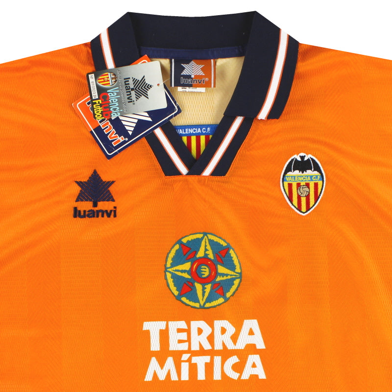 1998-99 Valencia Luanvi Away Shirt *w/tags* XL 7002 | Vintage