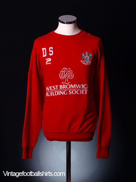 1998-99 West Brom Denis Smith Worn Jumper L  Sweatshirt