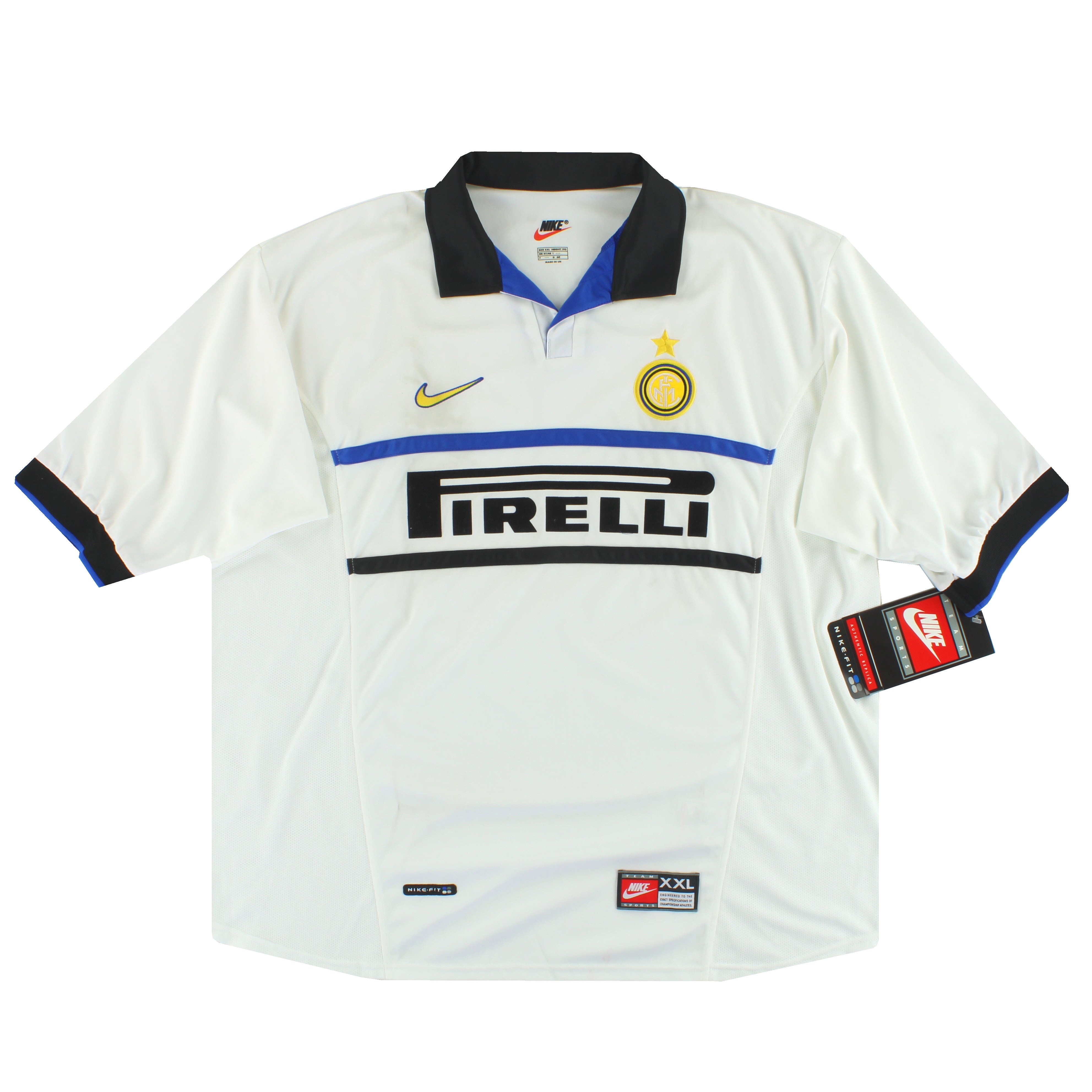 1998-99 Inter Milan Nike Away Shirt *w/tags* XXL 161126-100