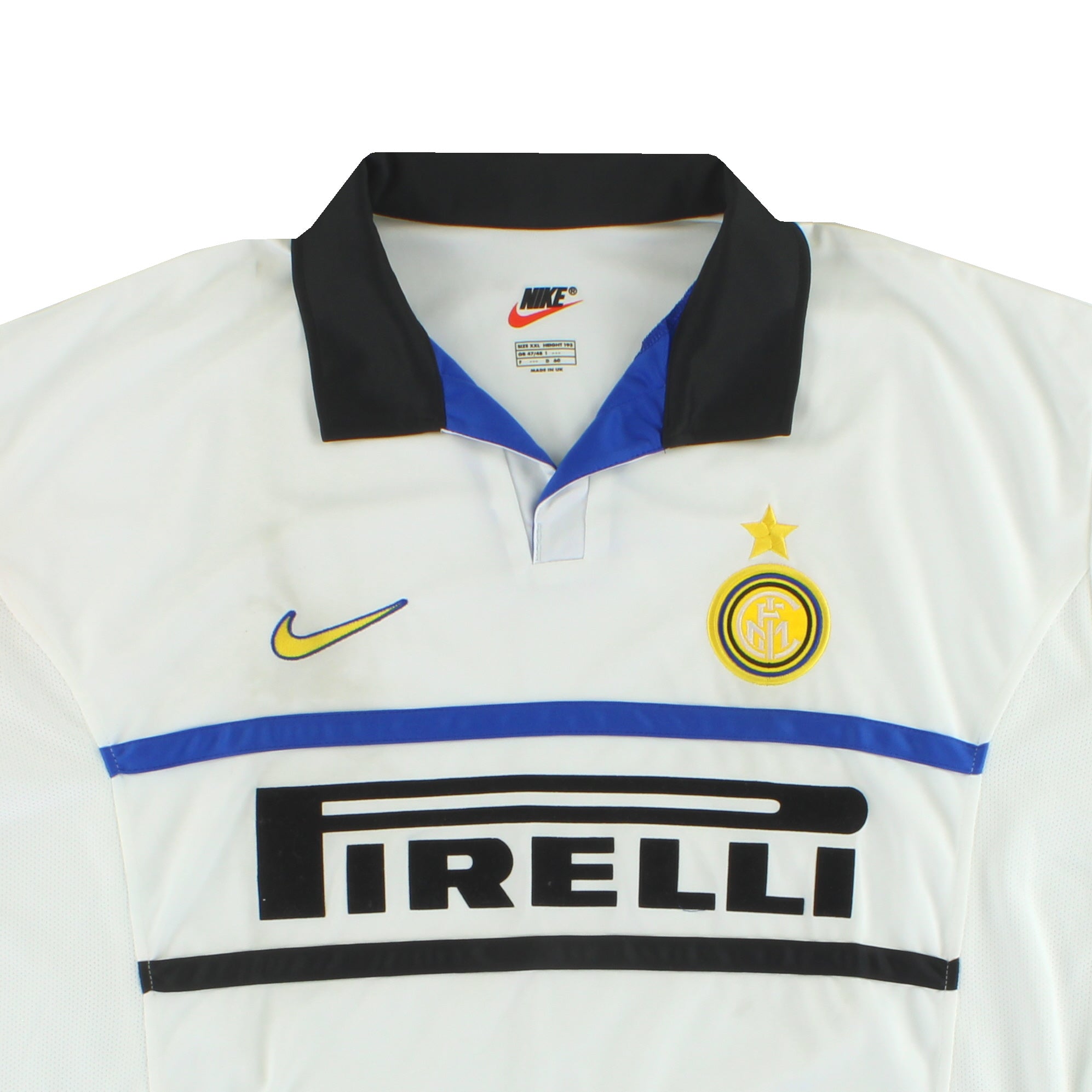 1998-99 Inter Milan Nike Away Shirt *w/tags* XXL 161126-100