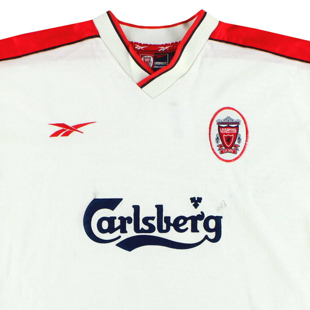1998-99 Liverpool Reebok Away Shirt L 981474 | Vintage Football Shirts
