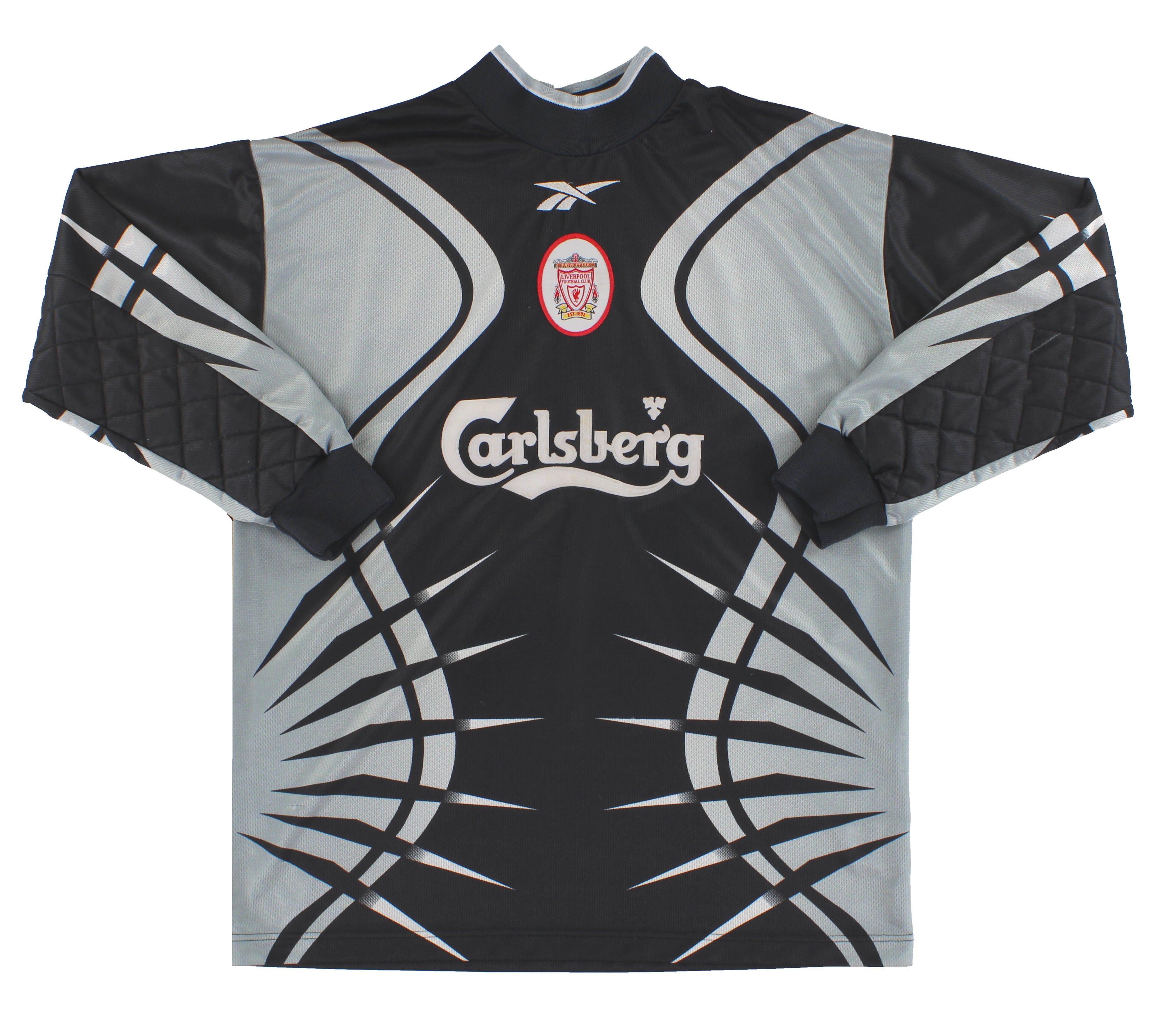 1998-99 Liverpool Reebok Goalkeeper Football Shirt M
