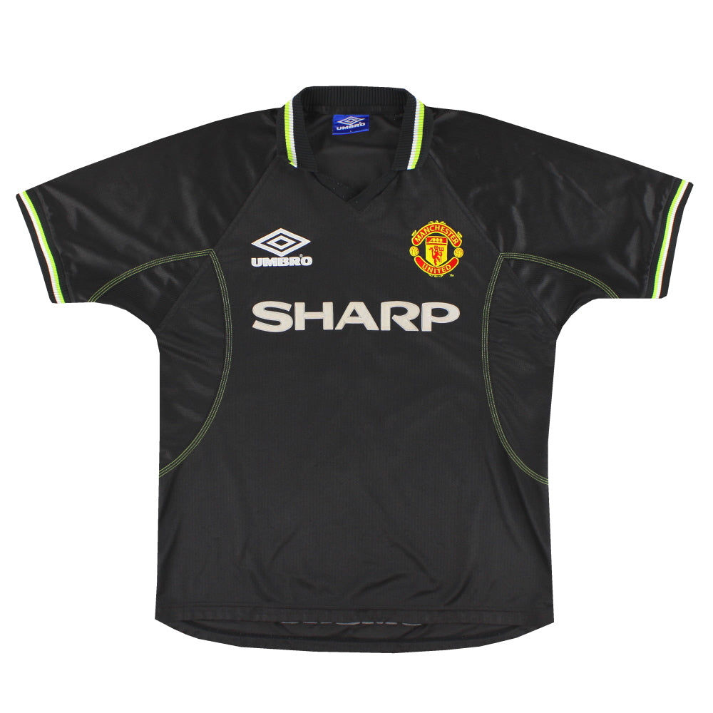1998-00 Manchester United Umbro Home Shirt *As New* Y 735360
