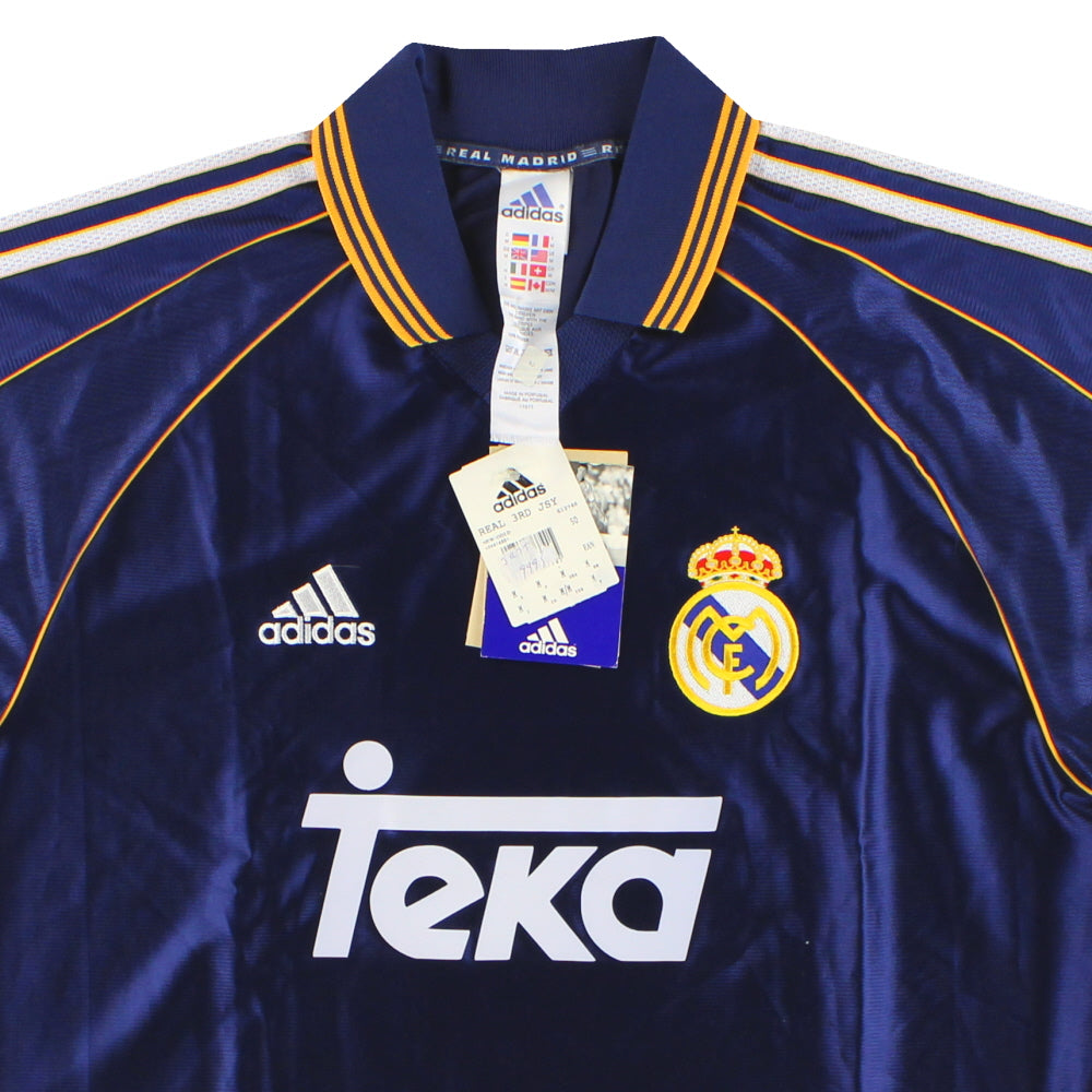 1998-99 Real Madrid adidas Third Shirt *w/tags* M 612746 | Vintage