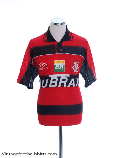 1998 Flamengo Home Shirt #10 L Football Shirt